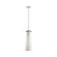 White Woven Shade Pendant Light - Without Bulb