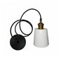 White Modern Industrial Pendant Light