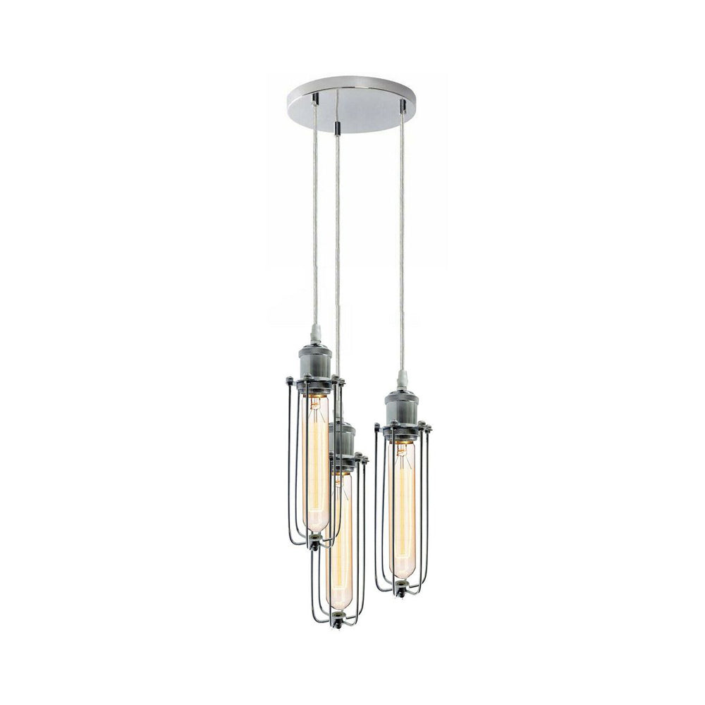 3 Light Industrial Pendant