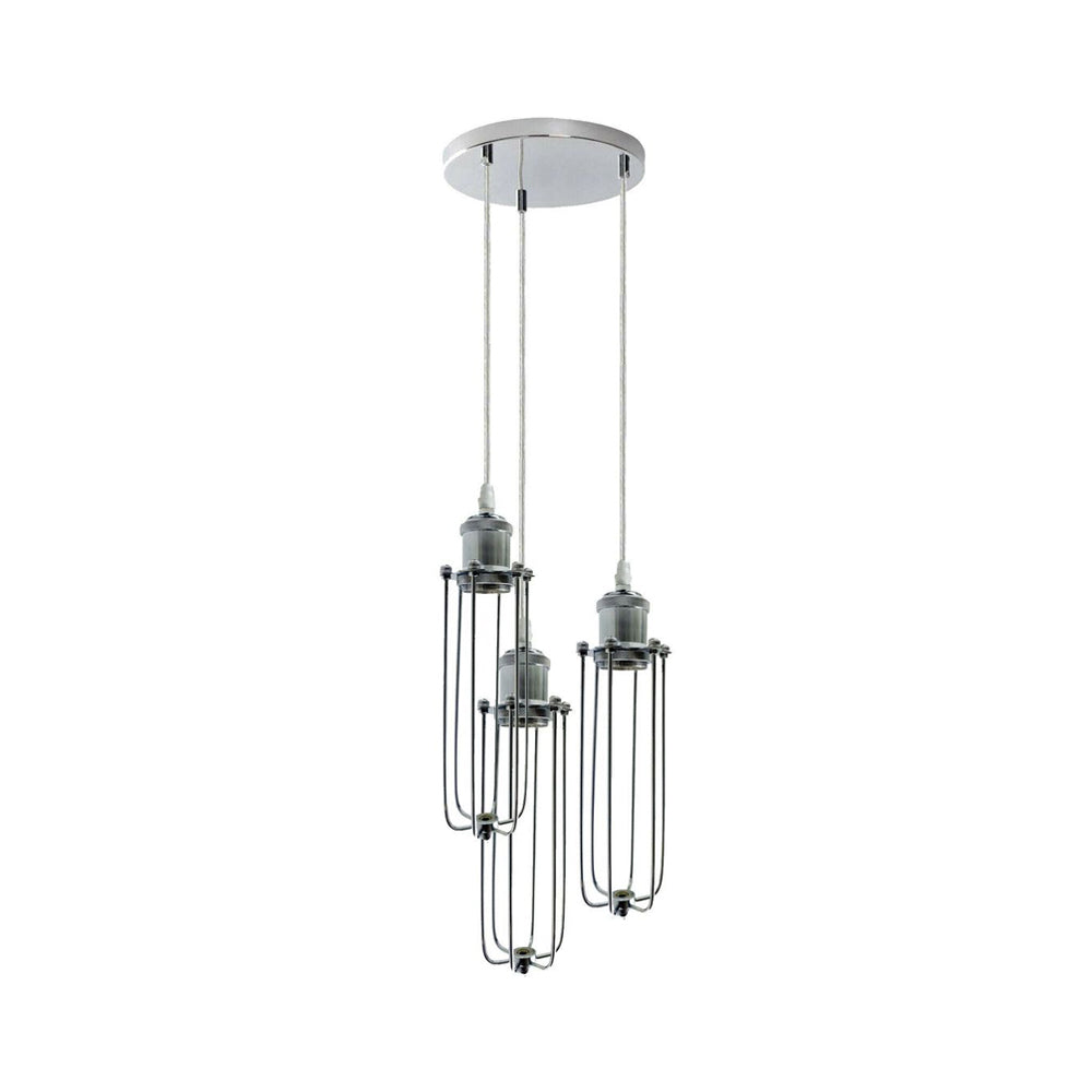 3 Light Industrial Pendant