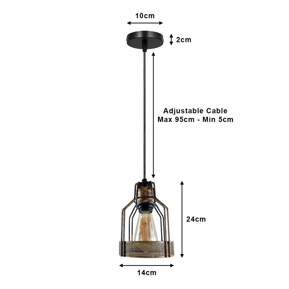 Bird Cage Pendant Light