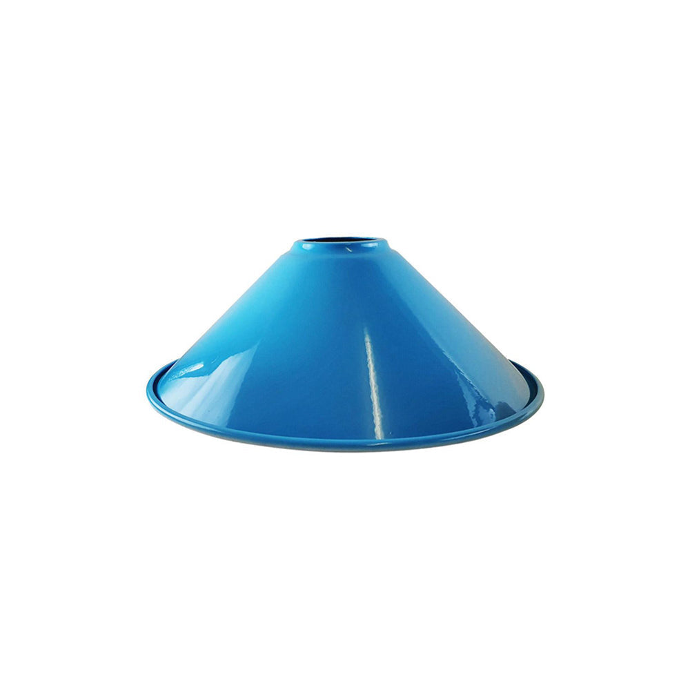 Blue Cone Industrial Style Light Shade