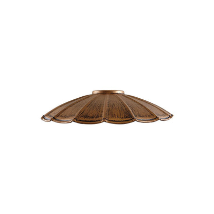 Brushed Copper Umbrella Vintage Style Light Shade