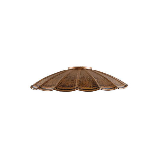 Brushed Copper Umbrella Vintage Style Light Shade