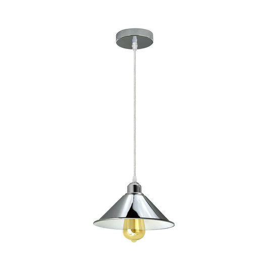 Chrome Pendant Light