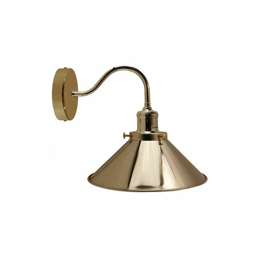 French Gold Retro Swan Neck Wall Light