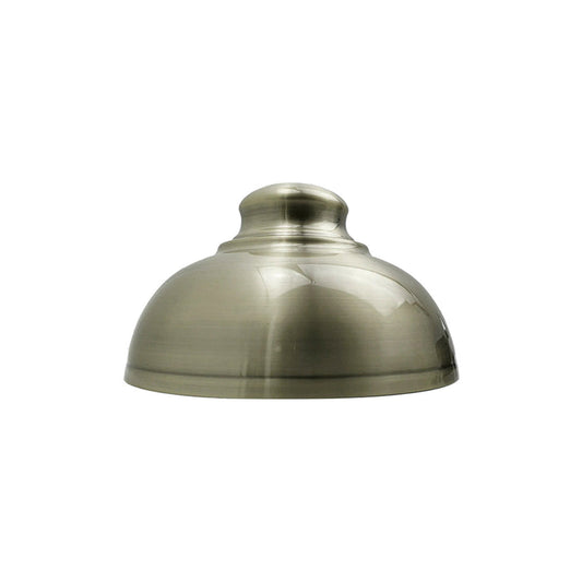 Green Brass Dome Vintage Light Shade