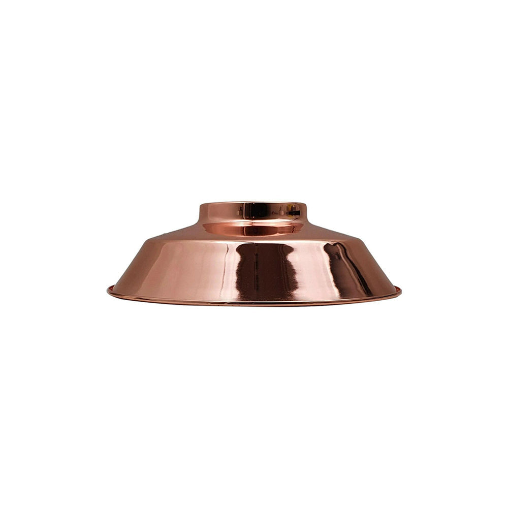 Rose Gold Bowl Industrial Light Shade