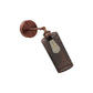 Rustic Red Cage Cylinder Wall Light
