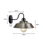 Copper Bowl Industrial Wall Light