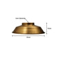 Rose Gold Bowl Industrial Light Shade