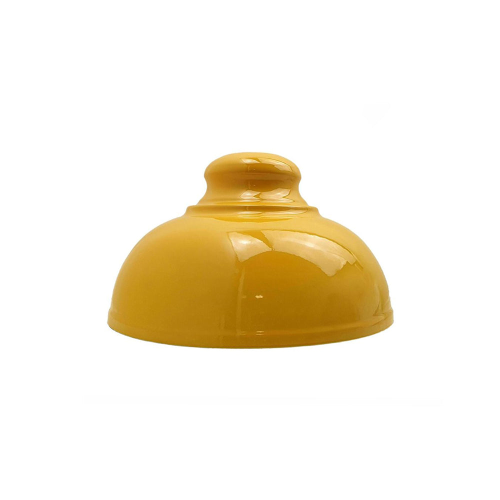 Yellow Dome Vintage Light Shade
